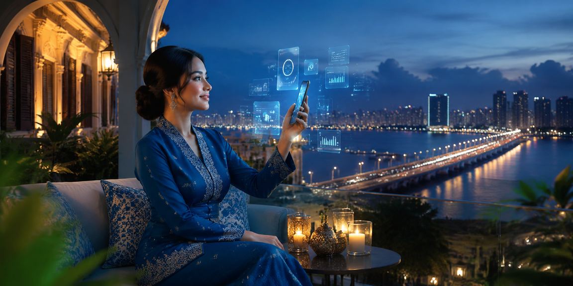 Pengguna a7iii di Johor mengakses platform badminton mudah alih dengan antara muka yang mesra pengguna